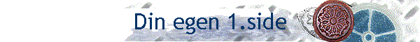 Din egen 1.side